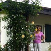 Bij entree van woning West - 07.2010 Fam. Waterman-de Groot – Stella Alpina 864m